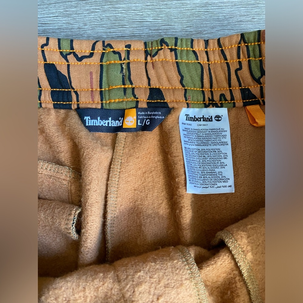 Timberland Fleece Lined Drawstring Sweatpants - image 3